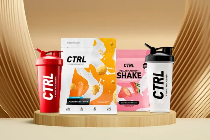 CTRL Meal Replacement Shake and shaker